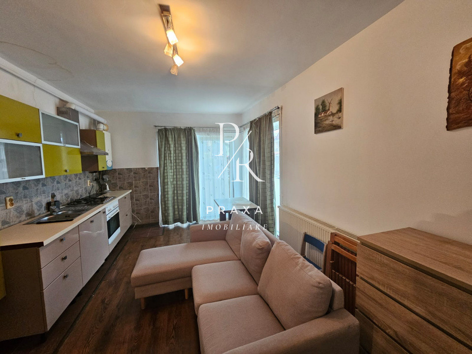 De inchiriat apartament 2 camere, mobilat utilat, 43mp, zona centrala - Florilor