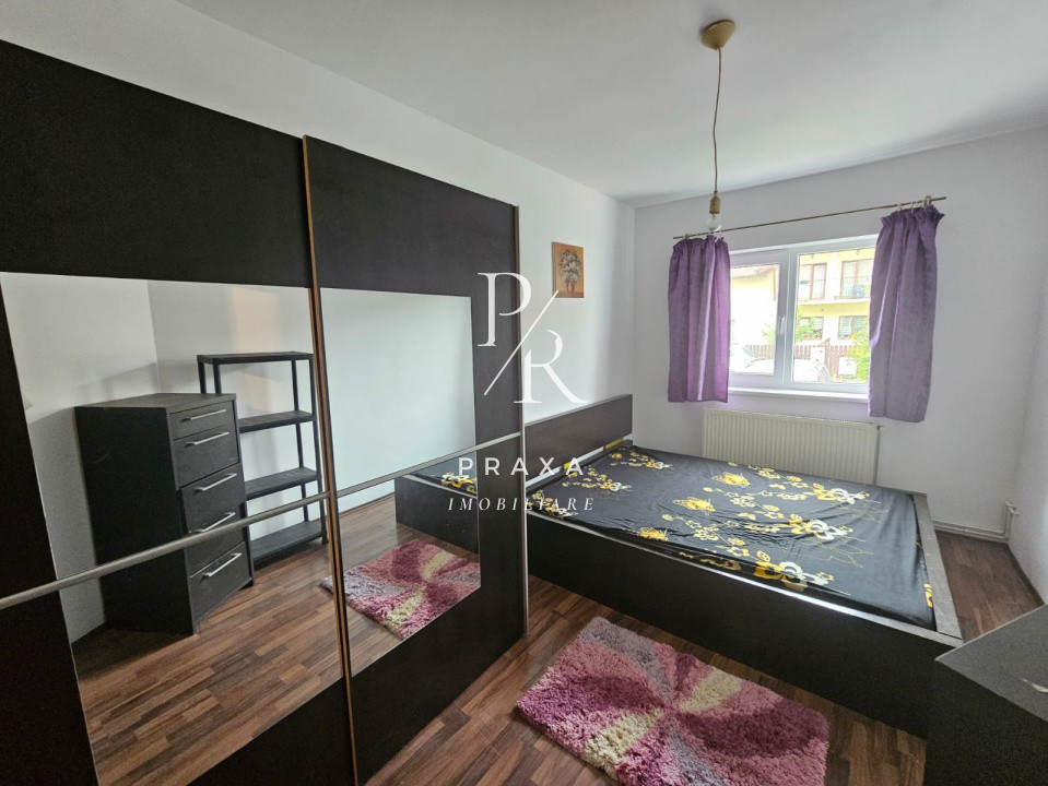 De inchiriat apartament 2 camere, mobilat utilat, 43mp, zona centrala - Florilor