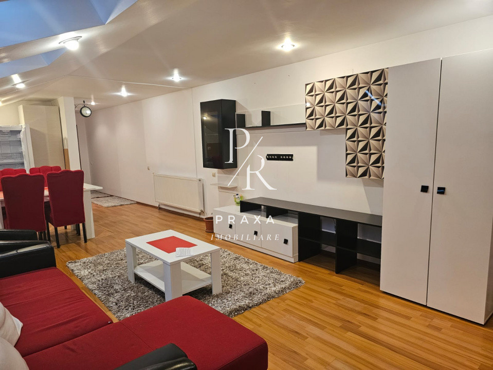 Apartament 2 camere, mobilat utilat, 63mp, parcare aer conditionat, zona Terra! 