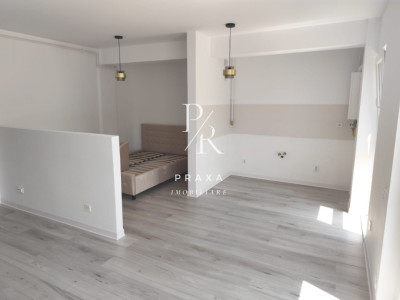 Apartament mobilat, 1 camera + nisa , etaj 2, parcare subterana  zona Terra!