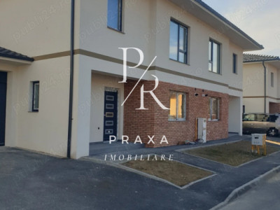 Casa tip duplex semifinisata, garaj, complex  privat, zona strazii Stadionului