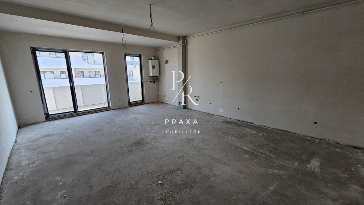 Apartament 2 camere, semifinisat, parcare,balcon, bloc cu lift, zona Eroilor