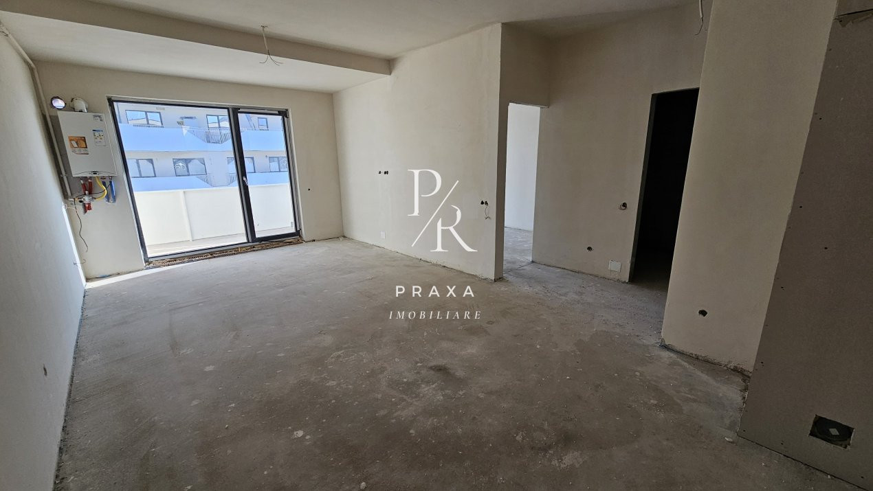 Apartament 2 camere, semifinisat, parcare,balcon, bloc cu lift, zona Eroilor