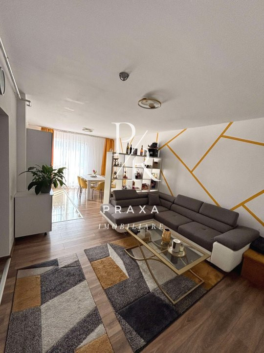 Apartament 2 camere 53 mp utili, etaj 2, mobilat, utilat zona Centrala, Floresti