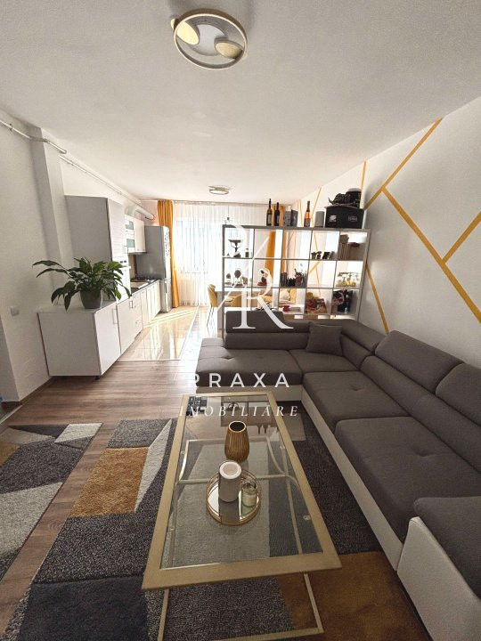 Apartament 2 camere 53 mp utili, etaj 2, mobilat, utilat zona Centrala, Floresti
