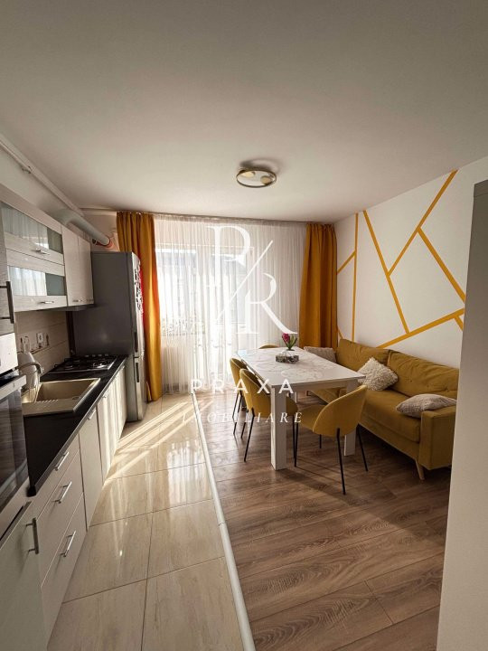 Apartament 2 camere 53 mp utili, etaj 2, mobilat, utilat zona Centrala, Floresti