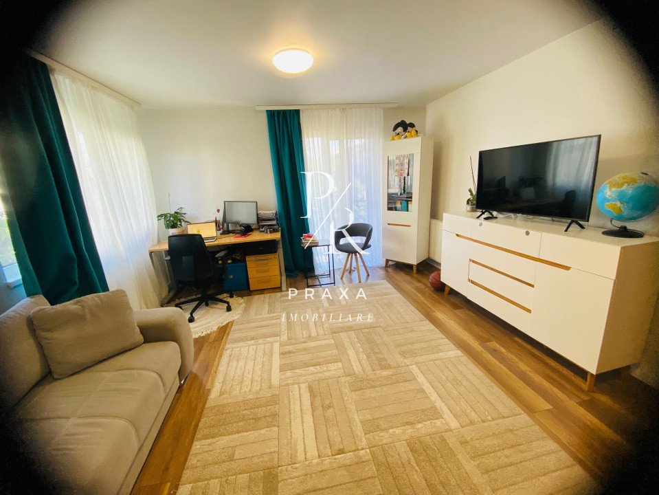 Apartament 2 camere 53 mp,decomandat, parcare, GRADINA 120 mp zona Terra