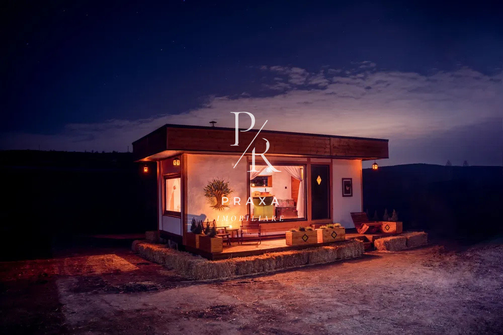 OCAZIE INVESTITIE! Tiny House traditional Romanesc! Lut, Paie, Acoperis verde! 