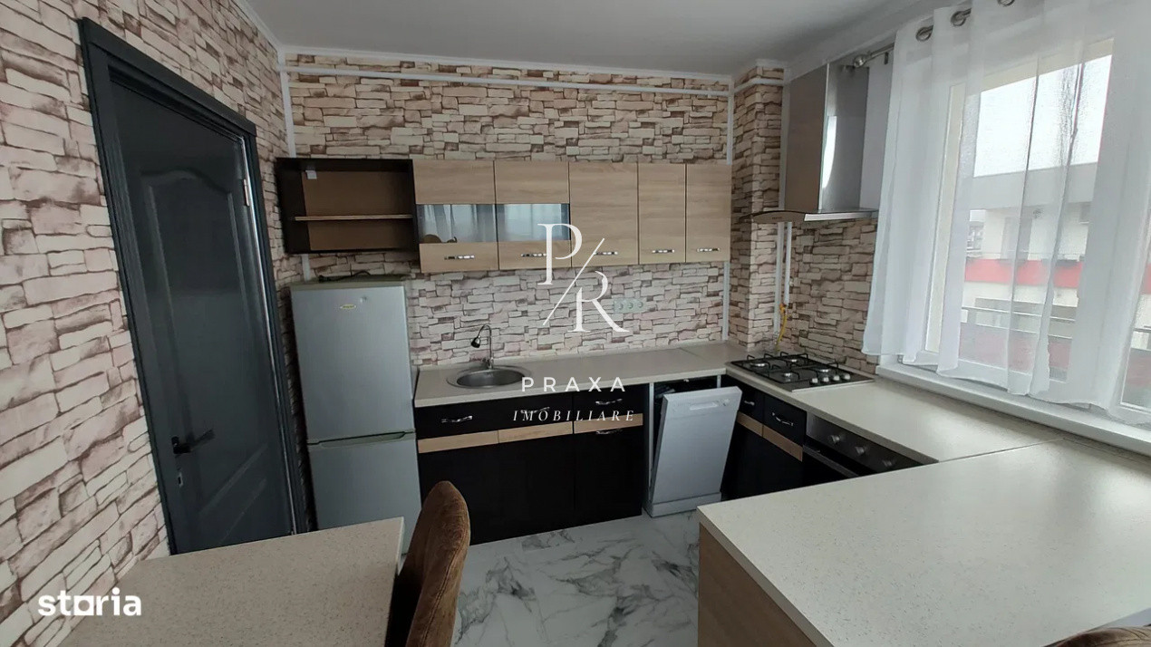 Apartament 2 camere cu terasa generoasa, mobilat, parcare, bloc nou, zona Terra!