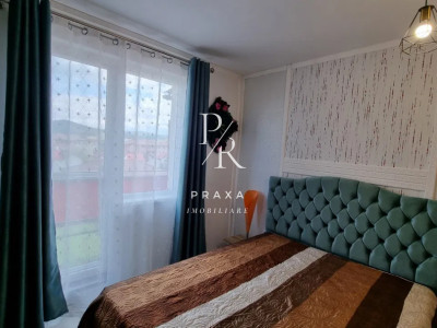 Apartament 2 camere cu terasa generoasa, mobilat, parcare, bloc nou, zona Terra!