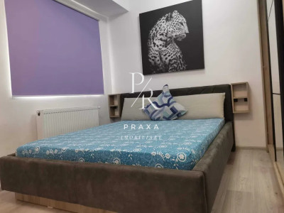 Apartament modern 3 camere, etaj intermediar, mobilat, parcare, zona Mega Image!