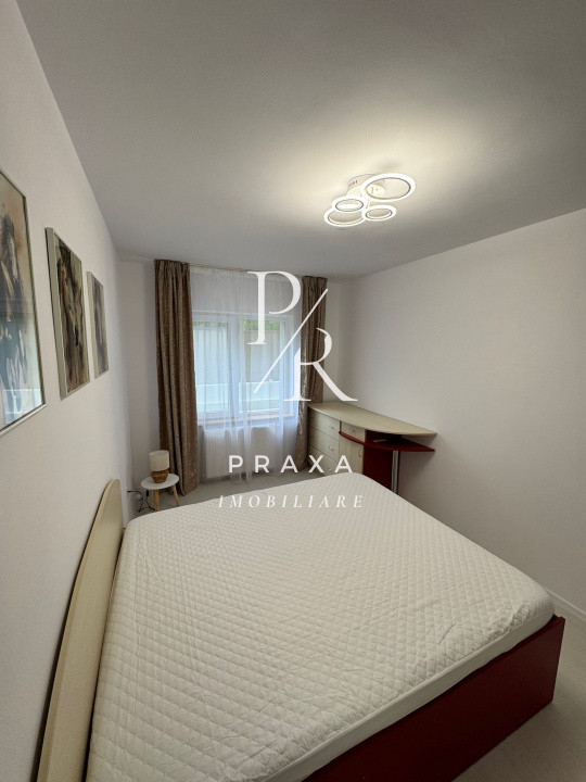 Apartament modern 2 camere cu gradina, mobilat, parcare, zona Negoiu-Manastur!