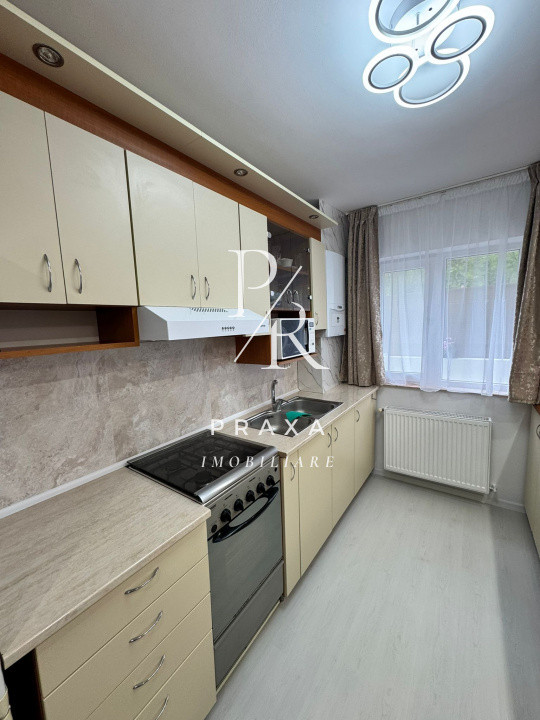 Apartament modern 2 camere cu gradina, mobilat, parcare, zona Negoiu-Manastur!