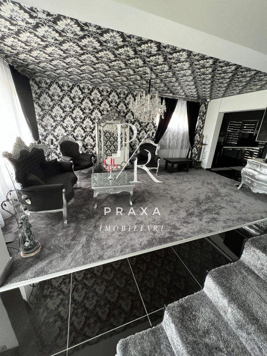 Casa tip duplex cu garaj, ultrafinisata, zona centrala Floresti!