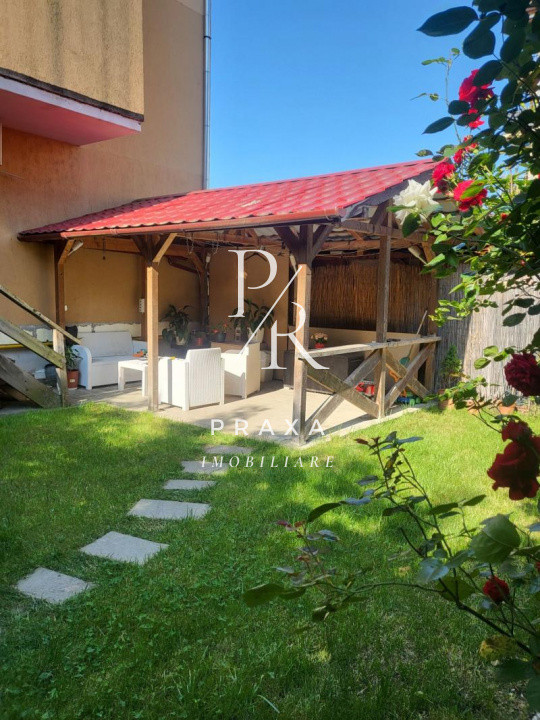 Aparament 3 camere 61 mp,mobilat, parcare, gradina 120 mp zona Eroilor