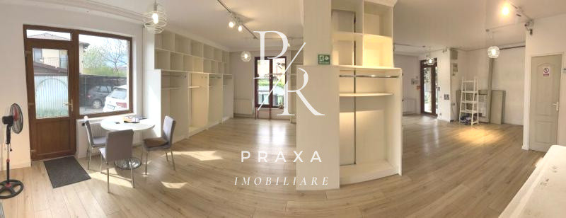 Spatiu comercial 66 mp utili ,zona Avram Iancu, parcare, gradina