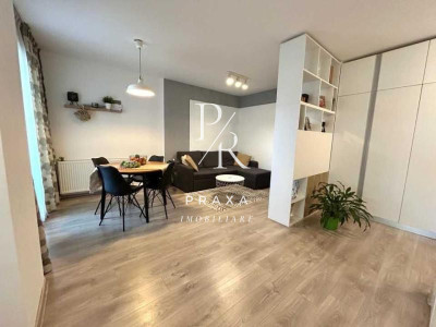 Apartament 2 camere, 57 mp utili, mobilat, utilat, etaj intermediar, zona Vivo