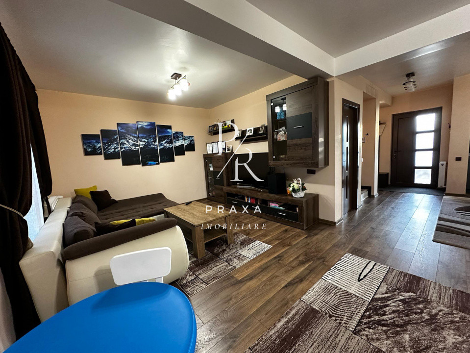 Casa tip Duplex Ultramoderna, P+1, mobilata-utilata, 4 camere, zona RAR-Floresti