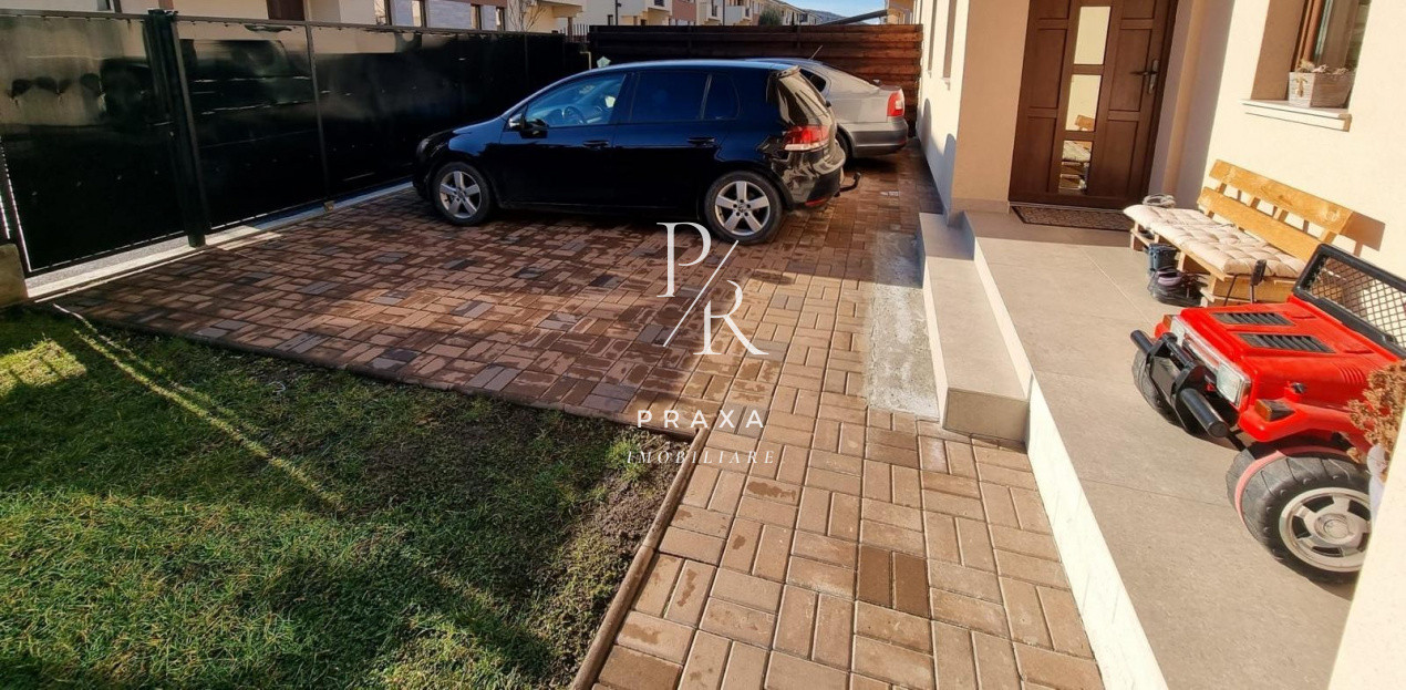 Duplex, 4 camere, 124 mp, 250 mp gradina, 2 parcari, LUX, zona Terra!