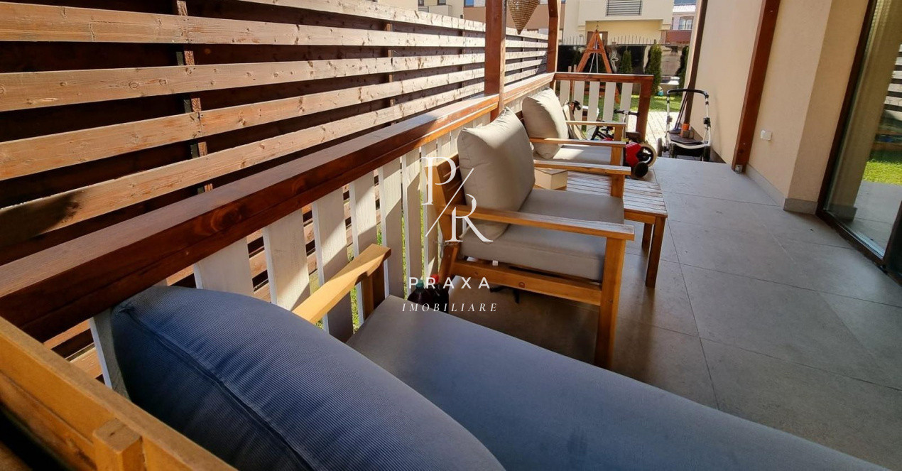 Duplex, 4 camere, 124 mp, 250 mp gradina, 2 parcari, LUX, zona Terra!