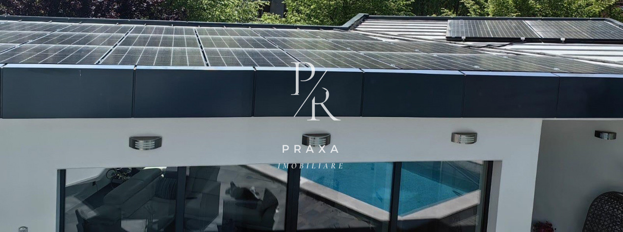 Casa, 175 mp, 1000 mp curte, 4 parcari, piscina, garaj, panouri solare,Floresti!