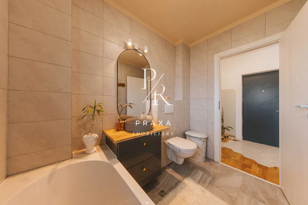 Apartament modern 2 camere, terasa 50mp, bloc nou, mobilat utilat, zona Terra!