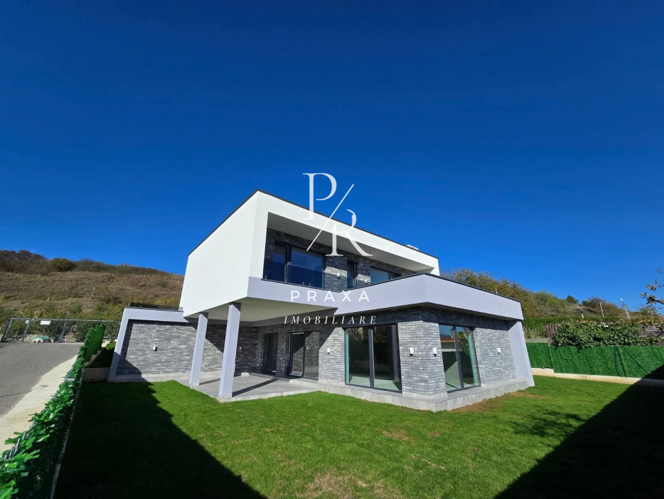 Casa individuala 129 mp utili, 590 teren, semifinisata,  zona Baciu