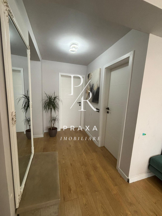 Apartament 3 camere, finisat, mobilat, modern, terasa generoasa, zona Cetatii