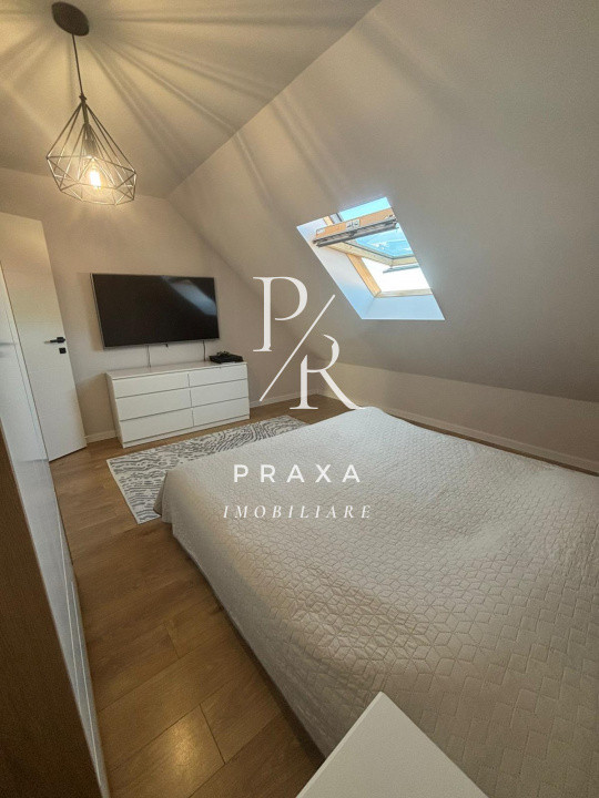 Apartament 3 camere, finisat, mobilat, modern, terasa generoasa, zona Cetatii
