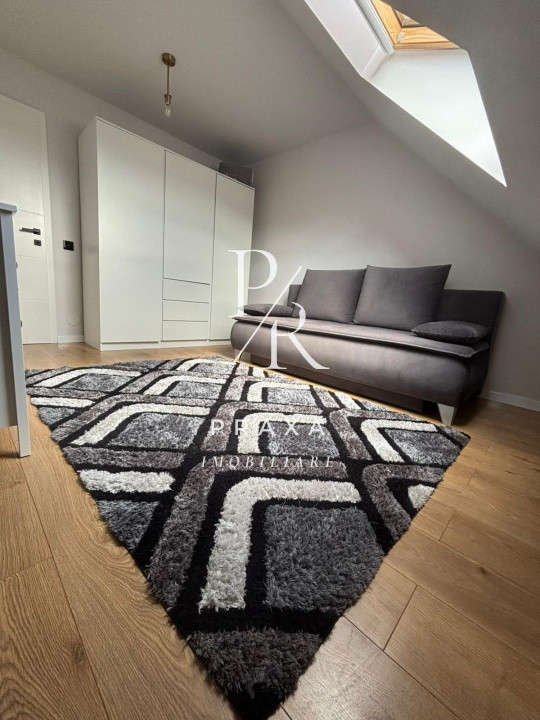 Apartament 3 camere, finisat, mobilat, modern, terasa generoasa, zona Cetatii