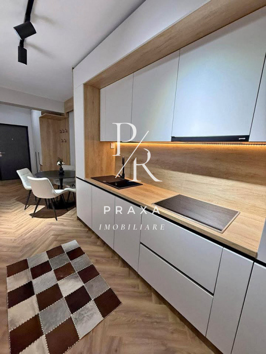 Apartament 2 camere, 37 mp, mobilat utilat, bloc nou, garaj, zona Terra!