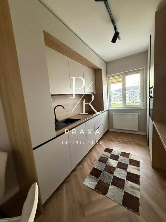 Apartament 2 camere, 37 mp, mobilat utilat, bloc nou, garaj, zona Terra!