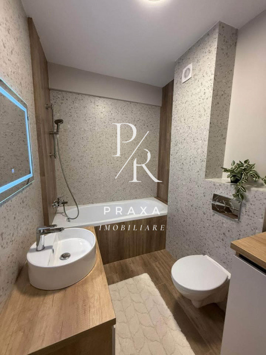 Apartament 2 camere, 37 mp, mobilat utilat, bloc nou, garaj, zona Terra!