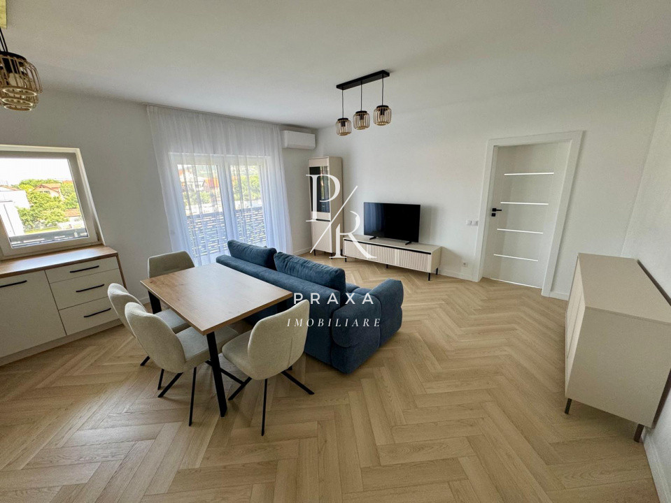 Apartament de Inchirat, 2 camere, 55 mp, parcare, AC,  terasa, zona Avram Iancu!