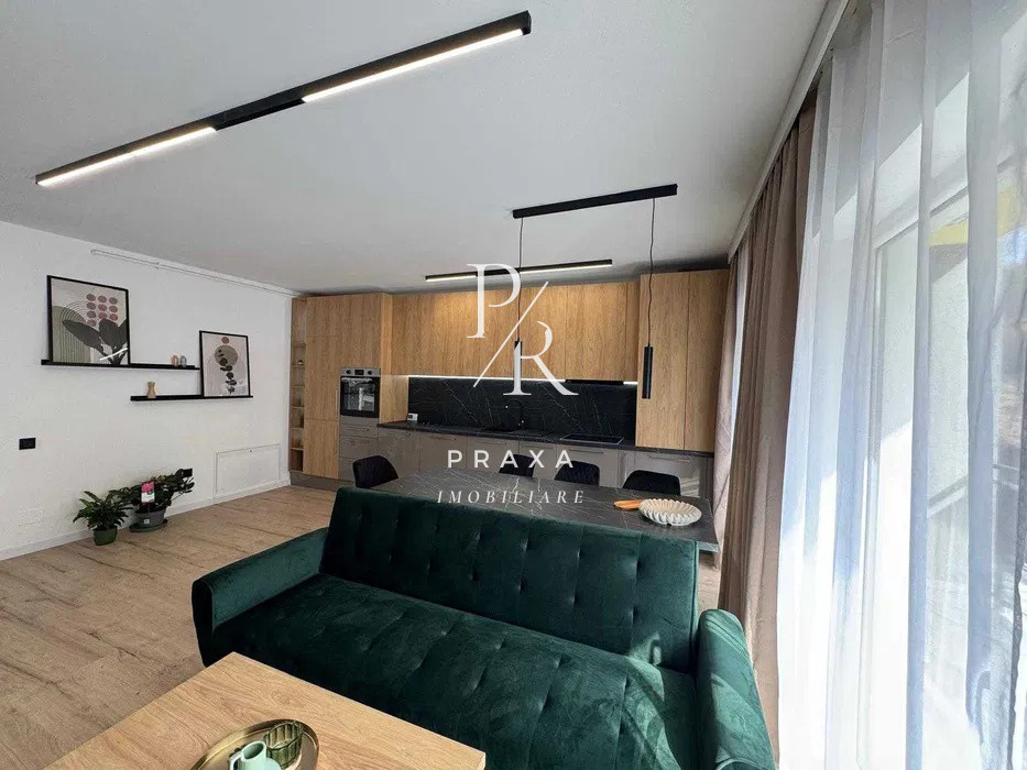 Apartament 2 camere 53 mp, semidecomandat,mobilat Lux, etaj 1, zona aerisita