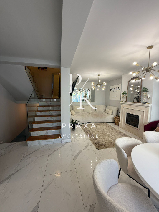 Casa cuplata, 175 mp utili + 250 teren, situata la liziera padurii in Floresti