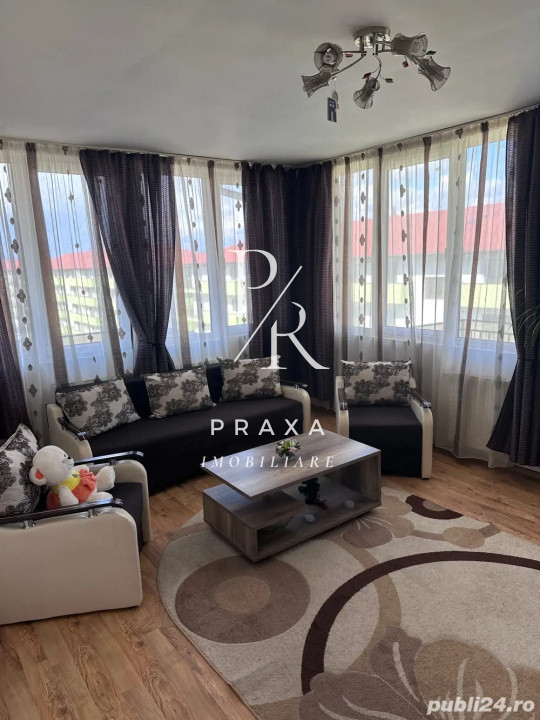 Apartamen 3 camere , 70 mp , mobilat +parcare , Porii Floresti!