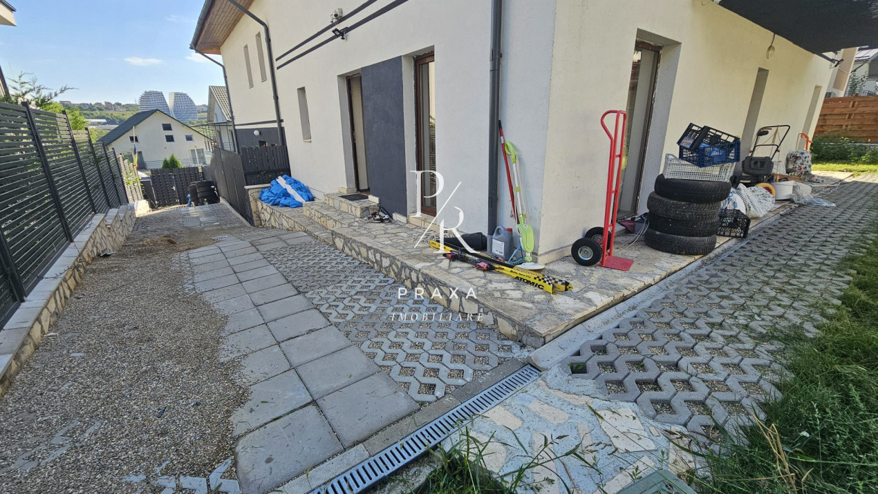 Casa duplex, mobilata complet, 128 utili, teren 270 mp, Zona Edgar Quinet, Cluj!