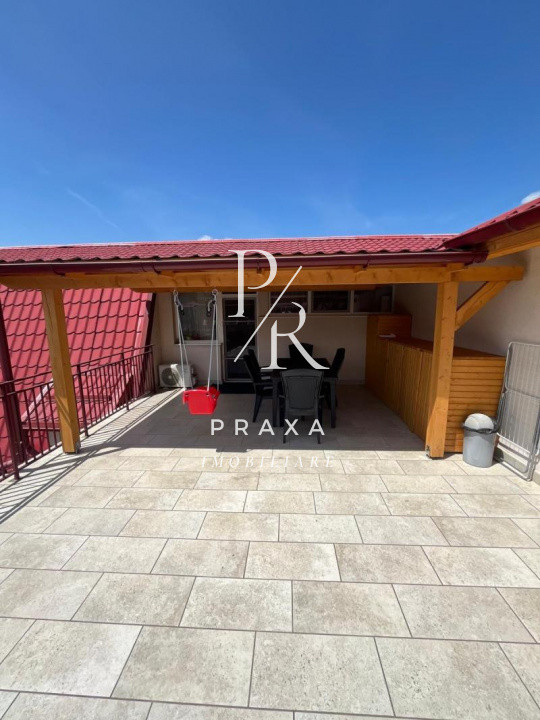 Apartamen 3 camere , 69 mp , terasa de 35mp ,mobilat +parcare , Muzeul Apei!