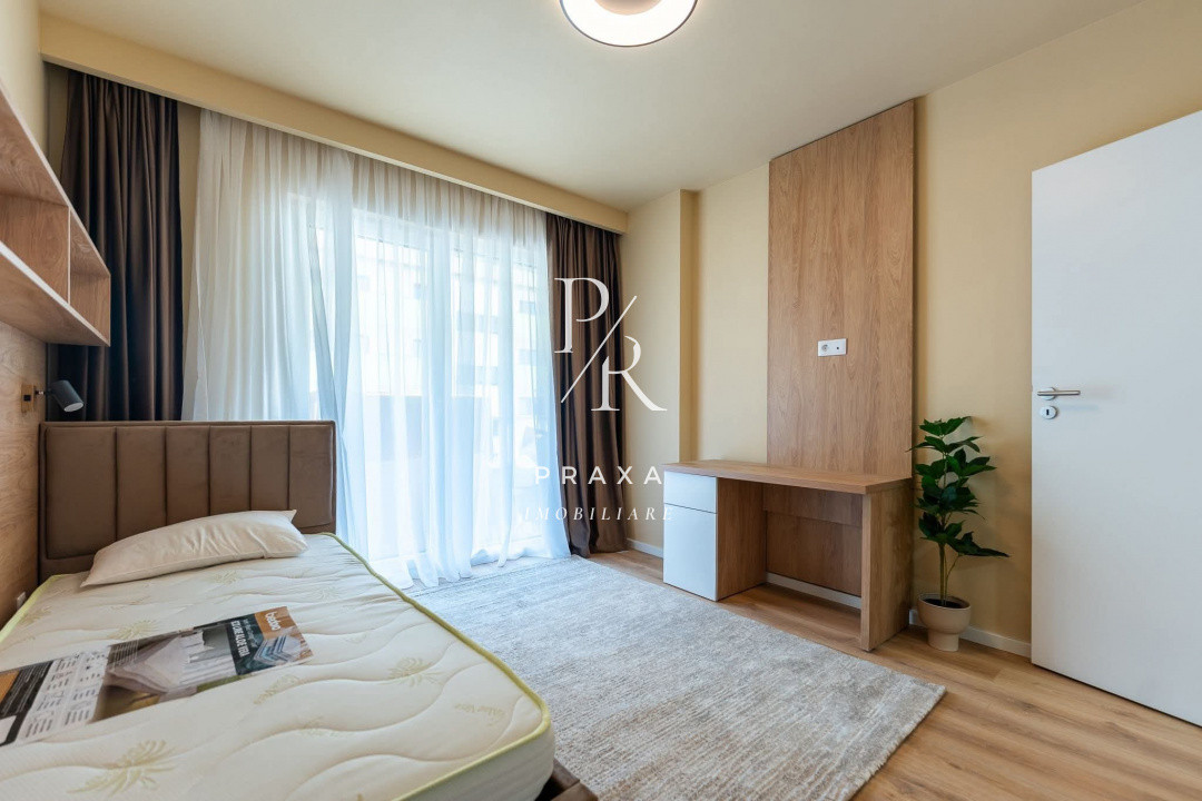 Aparament 3 camere, etaj 1, finisat LUX, TERASA  27, parcare, zona EROILOR