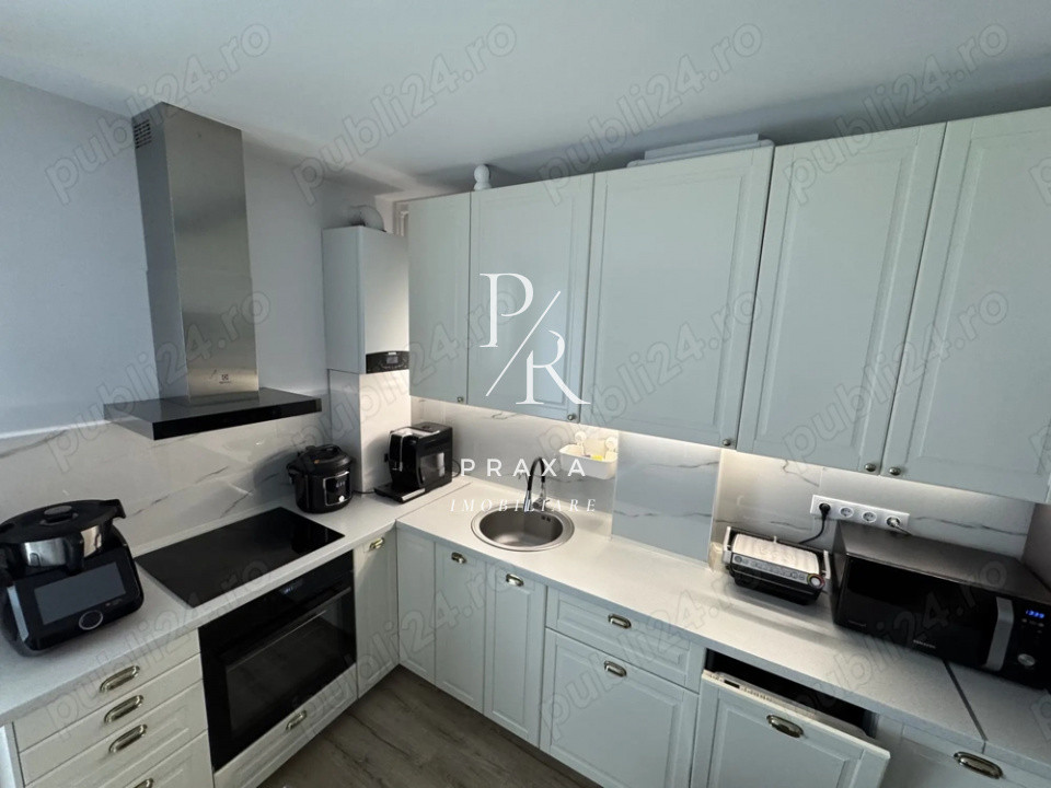 Apartament 3 camere , 61 mp , mobilat modern, Eroilor Floresti!