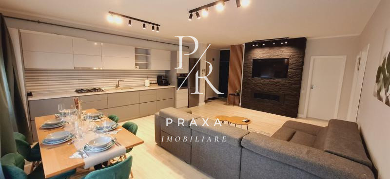 Apartament 3 camere , 74 mp , mobilat +parcare , Sub cetate -Poligon Floresti!