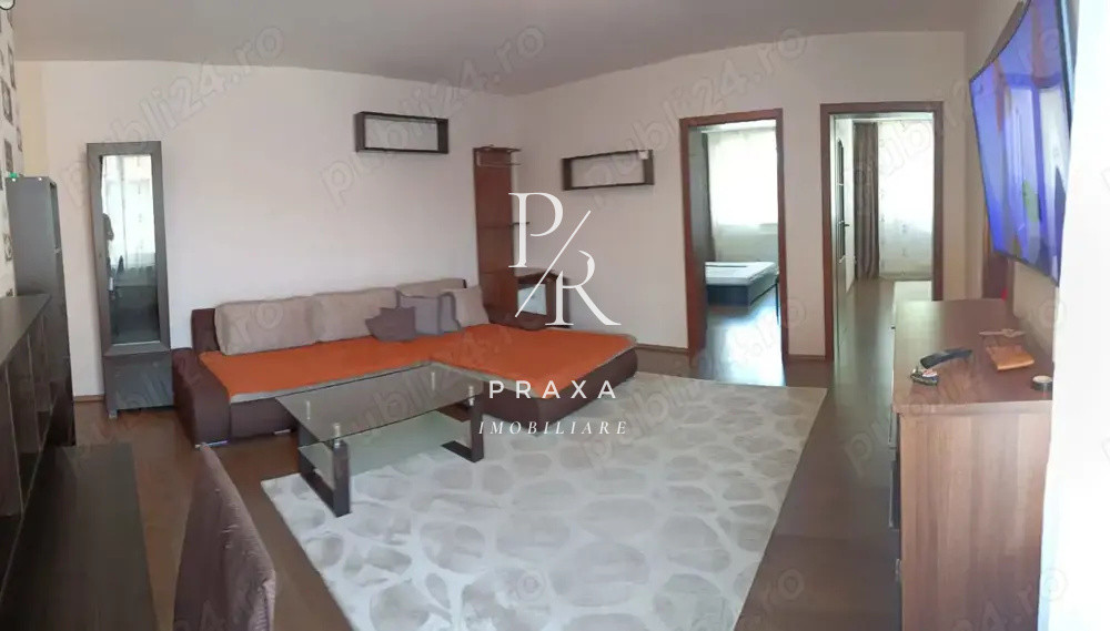 Apartament 3 camere , 68 mp , mobilat +parcare , Tineretului Floresti!