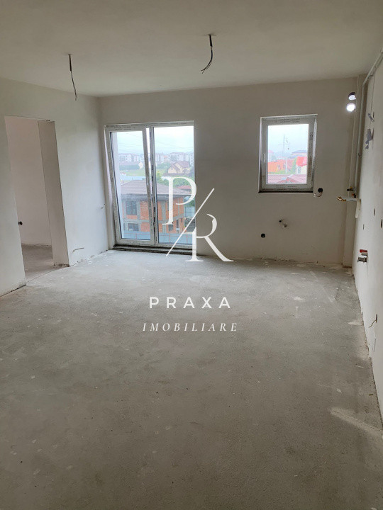 Apartament 3 camere , 57 mp , semifinisat +parcare , Tineretului Floresti!