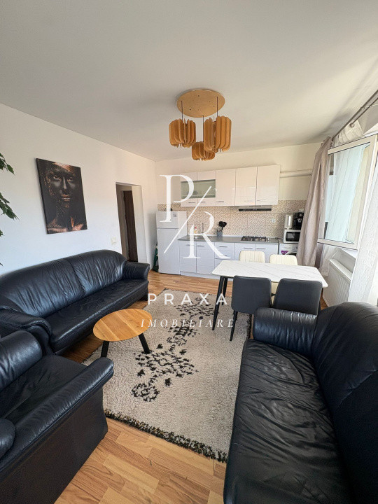Apartament 2 camere , 37 mp , mobilat+balcon ,zona Terra Floresti !