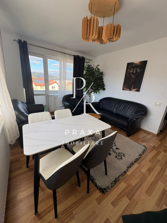 Apartament 2 camere , 37 mp , mobilat+balcon ,zona Terra Floresti !