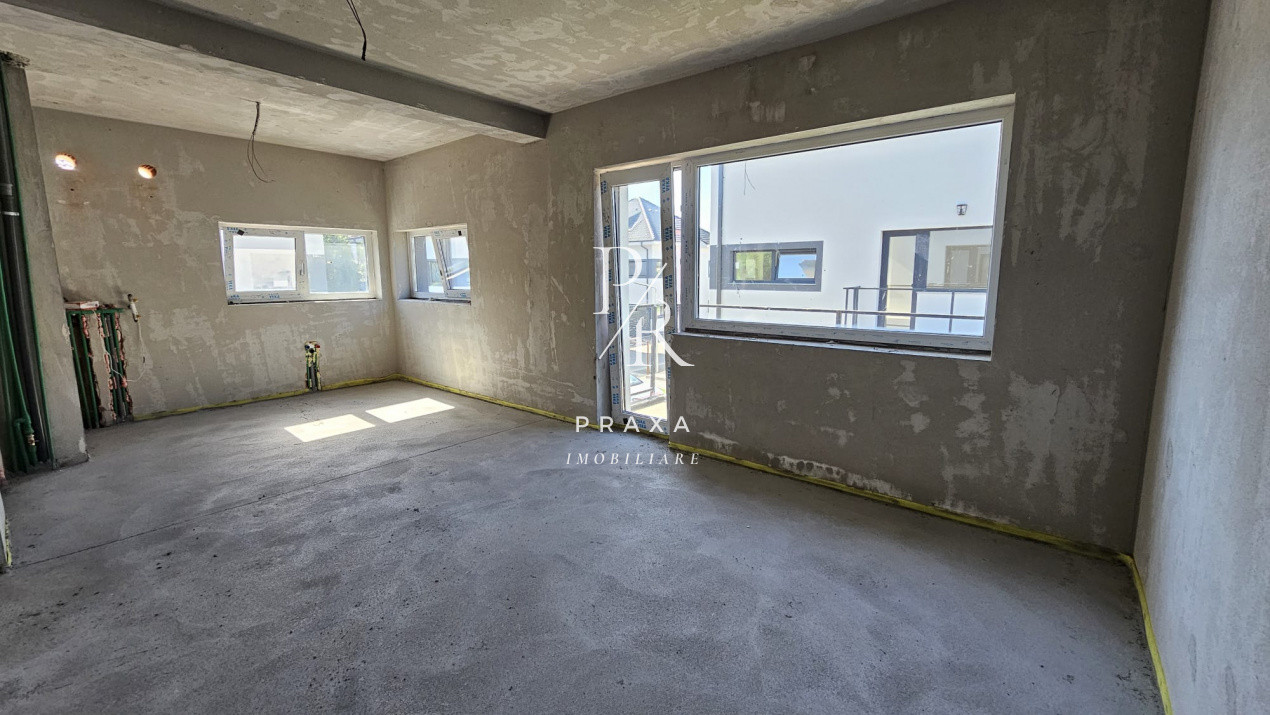 Apartament 100 mp ,gradina 32 mp ,semifinisat, parcare inclusa ,zona Marasti!