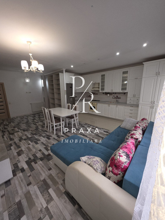 Apartament 3 camere , 74 mp , mobilat +parcare , zona Poligon Floresti!