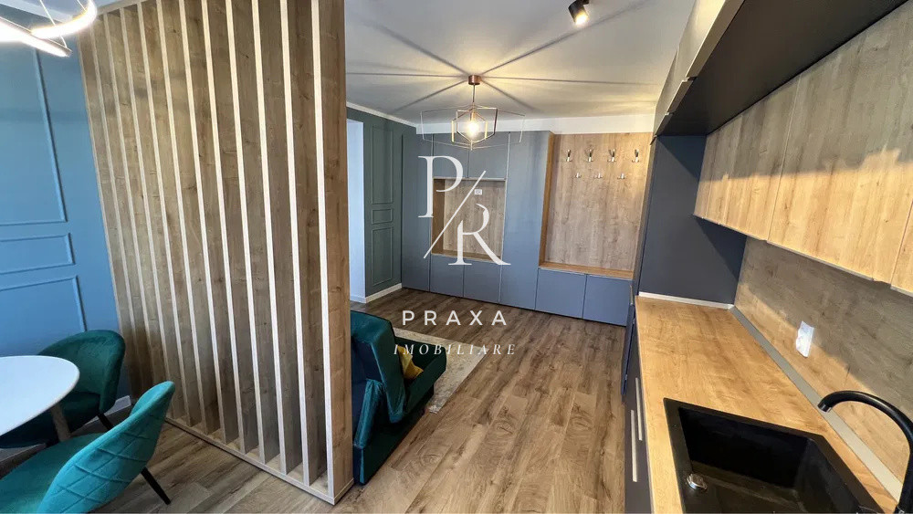 Apartament 2 camere, etaj 1, parcare, finisat LUX, zona Cetatii