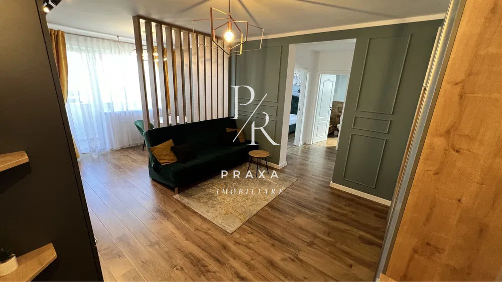 Apartament 2 camere, etaj 1, parcare, finisat LUX, zona Cetatii